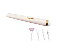 Kit De Manucure Professionnelle Finishing Touch Flawless Salon Nails - Lime À Ongles Électronique Rechargeable Rose Pour Une Manucure Et Une Pédicure Parfaites