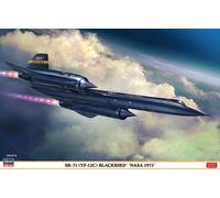 KIT DE MAQUETTE D'AVION MILITAIRE HASEGAWA SR-71 BLACKBIRD NASA 1971 ÉCHELLE ...