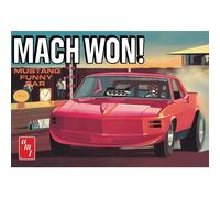 Kit de maquette de voiture drôle AMT Ford Mustang 1970 Mach Won à l'échelle 1:25