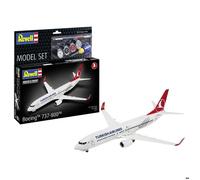 Revell Kit de maquette en plastique 63772 Boeing 737-800 1:144 non construit avec accessoires