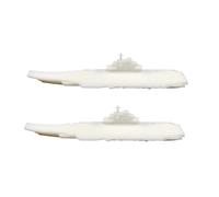 Kit De Maquettes en Résine De Porte-Avions Chinois Liaoning Type 001, 2 Pièces, Échelle 1/2000 Et 1/1500, for Les Passionnés De Modélisme.(1/1500(210mm))