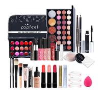 kit de maquillage 27 pièces pour débutants, kit de maquillage léger complet