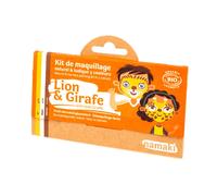 Mini coffret Maquillage Namaki® 3 couleurs Lion & Girafe -