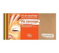 Kit de maquillage bio - 6 fards - Vie sauvage