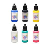 Kit De Maquillage Artistique - 6 Couleurs Pour Fête Corps Visage,Maquillage Corporel à Base d'Eau pour Noël Halloween Hommes Femmes - pour Fête Festival Clown Visage et