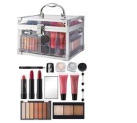 Kit de maquillage Beauté, Full Eyeshadow Set, Portable Cosmetic Tool with Smooth Texture, Radiant Accessory with Modern Style, Beauty Solution for Girls Teen Women Beginners Travel Halloween 31.8g