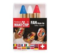 Kit de maquillage bleu, blanc, rouge Cotillons d'Alsace
