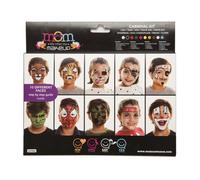 Kit de maquillage - Carnival Deluxe - Taille unique - Multicolore - 10 maquillages différents - Pour enfants