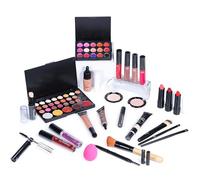 Kit De Maquillage Complet,27 Pcs De Maquillage Pour Femme, Kit De Démarrage De Maquillages Cosmétique,ensemble Cosmétique Portable Polyvalent Avec Correcteur,brillant À Lèvres, Palette De Fards, Etc.