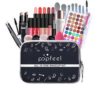 Kit de Maquillage Complet, FantasyDay Coffret de Maquillage Makeup Gift Set avec Ombres Paupières, Rouge à Lèvres, Pinceaux, Bâton de contour, Mascara, Correcteur, Blush, Crayon à sourcils, Trousse