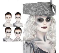 Kit De Maquillage De Fantôme Pirate Zombie Peinture De Visage Halloween Costume