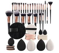 Kit de maquillage de voyage - 45 pièces - Compact - Pour sœur, fille, petite amie