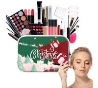 Kit de Maquillage Débutant,Trousse de Maquillage Adolescent Noël | 27 Pièces Cosmétiques Imperméables Longue Tenue pour Voyage Rencontre Fête