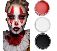 Kit de maquillage d'Halloween - Kit de maquillage d'Halloween non toxique pour enfants et adultes | Facile à appliquer et à enlever pour le cosplay de fête. (B)
