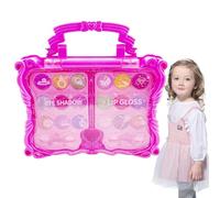 Kit de Maquillage Filles,Jouets Cosmétiques Princesse pour Filles | Maquillage Lavable Et Non Toxique pour | pour Anniversaire Fêtes À La Maison Réunions Familiales Salle De Jeu Adolescents