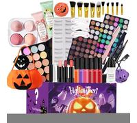 Kit de maquillage, kit de maquillage pour femme, kit complet - Correcteur de fond de teint - Ensemble de maquillage Harmony, pinceaux de maquillage à combinaison de couleurs pour applicateurs de maqui