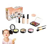 - Kit de maquillage, kit de maquillage pour tout-petits - Jouet de maquillage pour petites filles - Jouet cosmétique léger pour pour la maison, la maternelle, la garderie
