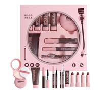 Kit De Maquillage - Lot De 9 Kits De Maquillage Imperméables Pour Débutants, Apprendre À Se Maquiller Au Quotidien, BB Crème, Crayon À Sourcils Pour Scène, Voyage