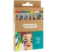 Kit de Maquillage - Namaki - 6 Crayons Bio - Arc-en-Ciel - Pour Enfants - Précis et Pratiques