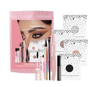 Kit de maquillage portable, ensemble de maquillage étanche | Ensemble de maquillage anti-taches pour femmes | Cosmétiques débutants de longue durée portables pour les voyages de vacances de rencontres