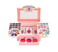 Kit de maquillage pour , avec mallette de rangement pour jeux de rôle - Kit de maquillage pour fille - Pour la maison, Noël, anniversaire, beauté, débutant