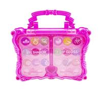 Kit De Maquillage Pour | Cosmétique Princesse,Coffret de Maquillage Lavable pour Petite Fille | pour les Adolescents les Anniversaires les Fêtes à la Maison la Salle de Jeu les Réunions