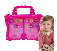 Kit De Maquillage pour ,Cosmétique Princesse | Véritable Set De Maquillage Lavable pour Les Petites Filles - pour Fêtes à la Maison, Salle de Jeu, Adolescents, Anniversaires et Réunions Familiales