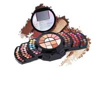 Kit de maquillage pour débutant, 110 palettes de couleurs - Collection de cosmétiques pour tout le visage hautement pigmentés avec miroir, nuances faciles à mélanger longue durée | îte de maquillage
