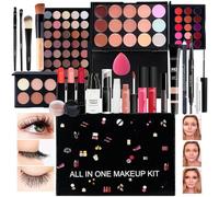 Kit de maquillage pour débutant, kit de maquillage tout en 1,24 pièces/ensemble de maquillage pour femmes, Kit complet | Kit de maquillage tendance, ensemble de maquillage avec pinceau de maquillage,
