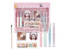 Kit de Maquillage pour Débutantes - Palette Résistante Pinceau À Lèvres | Collection Complète de Fards à Paupières,Pour Filles Adolescentes Débutantes Anniversaire Noël Fête Des Mères Maison Salon