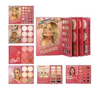Kit de Maquillage pour Débutants - Cosmétiques Longue Durée en Forme de Livre,Fard à Paupières et Blush pour Maquillage du Visage - Pour Scène Rencontres Voyage Transport Photographie Mère Épouse
