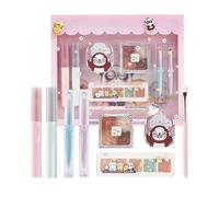 Kit de maquillage pour femme | Kit de maquillage de beauté complet pour femme | Accessoires de maquillage design portable pour anniversaire, Nouvel An, Saint-Valentin, Noël, anniversaires de mariage