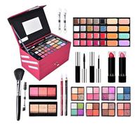 Kit de maquillage pour femmes kit complet | débutants, kits cosmétiques complets et filles, palette les est une solution m, garantissant une finition durable qui permet à votre maquillage de durer tou