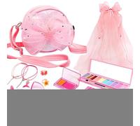 Kit de maquillage pour filles, d'imitation réalistes, portables et lavables | Kits de maquillage pour filles, pour anniversaire, Noël, fêtes, soirées, événements scolaires et œuvres de théâtre