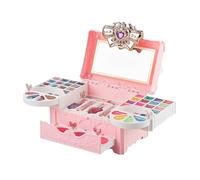 Kit de Maquillage pour , Jouet cosmétique pour Jeu de rôle avec Mallette de Rangement | Kit de Maquillage pour Fille | pour la Maison, Noël, Anniversaire, beauté, Jeu débutant