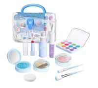 Kit de Maquillage pour - Kit de Jeu cosmétique Lavable, Amusant si beauté Toy, boîte de Rangement Portable, Jeu de rôle Tendance, idée Cadeau de Divertissement créatif, kit de Maquillage pour