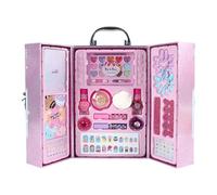Kit De Maquillage pour Tout-Petit Lavable - Real Girl Cosmetic Set, Prétendant Collection De Jouets De Beauté | Kit De Maquillage pour Surprise d'anniversaire, Maquillage De Jeu Sain Et Amusan