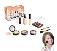 Kit de maquillage pour tout-petits, faux jouets de maquillage, imaginez que vous jouez à des jeux de maquillage - Jouet cosmétique léger pour enfants pour la maison, la maternelle, la crèche