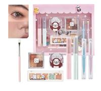 Kit de maquillage professionnel, ensemble complet de maquillage - Ensemble complet de maquillage de beauté pour femmes - Accessoires de maquillage sûrs et doux pour le Nouvel An, la Saint-Valentin, No