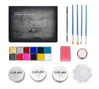 Kit de Maquillage SFX, Kit de Maquillage D'Halloween à Effets Spéciaux Couvrants et Durables, Kits de Peinture de Visage Sûrs et Non Toxiques pour la Fête D'Halloween Cosplay Blood Special Effects