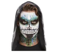 Kit De Maquillage Squelette Complet Pour Hommes Femmes Costume De Crâne