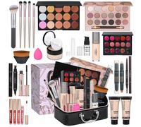 Kit de maquillage tout-en-un pour femmes Kit de maquillage multi-usages - Palette de fards paupi res, correcteur, fond de teint, kits de maquil