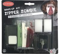Kit de maquillage zombie à fermeture éclair