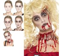 Kit De Maquillage Zombie FX Costume D'Halloween Peinture Pour Le Visage Femme