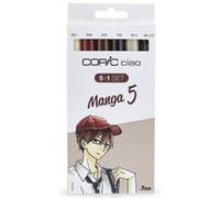 Copic marqueur ciao 5+1 Set, Manga 5