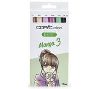 Kit de marqueurs ciao 5+1 Set, Manga 3