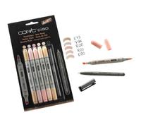 COPIC Kit de marqueurs Ciao Hobbymarker 5+1 teintes chairs + multiliner gratuit