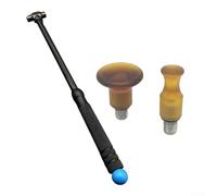Kit de marteau de réparation de bosses sans peinture avec têtes en alliage de carbone pour retrait de panneaux de carrosserie de voiture Outil manuel facile à monter soi-même pour fixation automatique