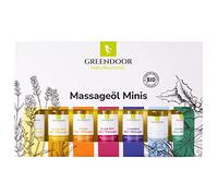 Kit de massage 4,6 étoiles Greendoor - Coffret cadeau 100 % naturel - 175 ml - Meilleure expérience de massage naturelle - Cosmétique naturel - Huiles bio végétaliennes - Cadeaux de Pâques