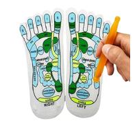 Kit de massage de réflexologie - Chaussettes avec outil de massage - Réflexologie plantaire - Kit de massage de réflexologie